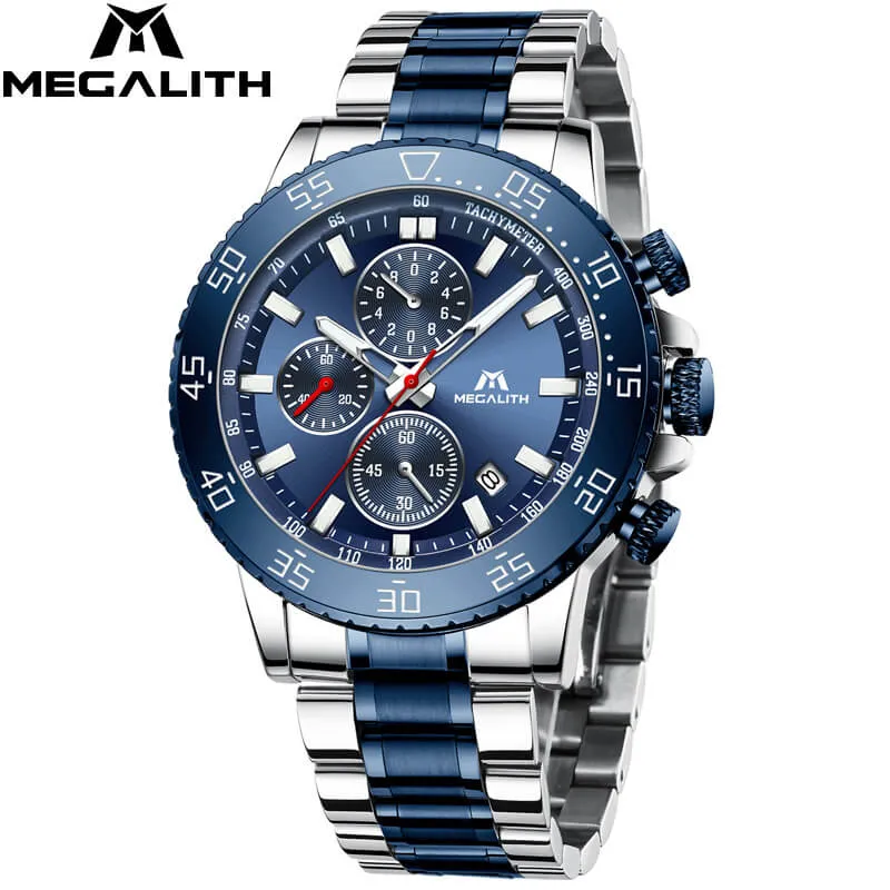 8087M | Quartz Men Watch | Stainless Steel Band