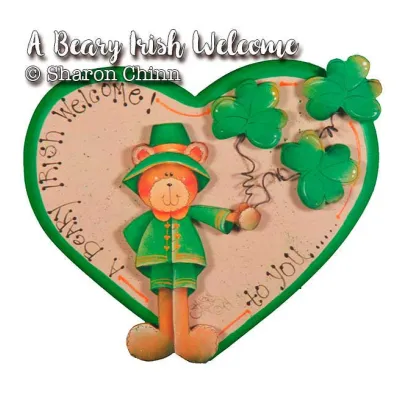 A Beary Irish Welcome E-Pattern