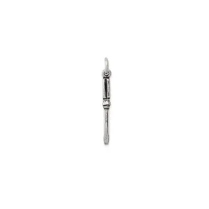 Antique Finish Screwdriver Pendant (Silver)