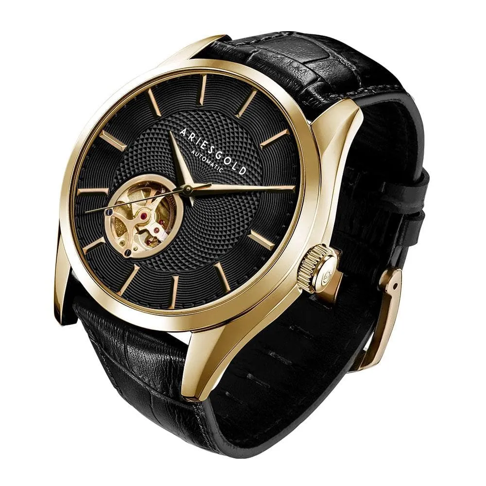 ARIES GOLD INSPIRA G 9022 G-BK MEN'S WATCH