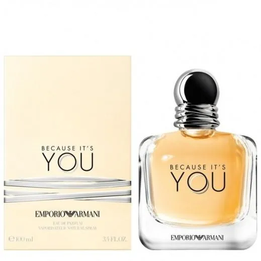 Armani Because It's You 3.4 oz EDP for women