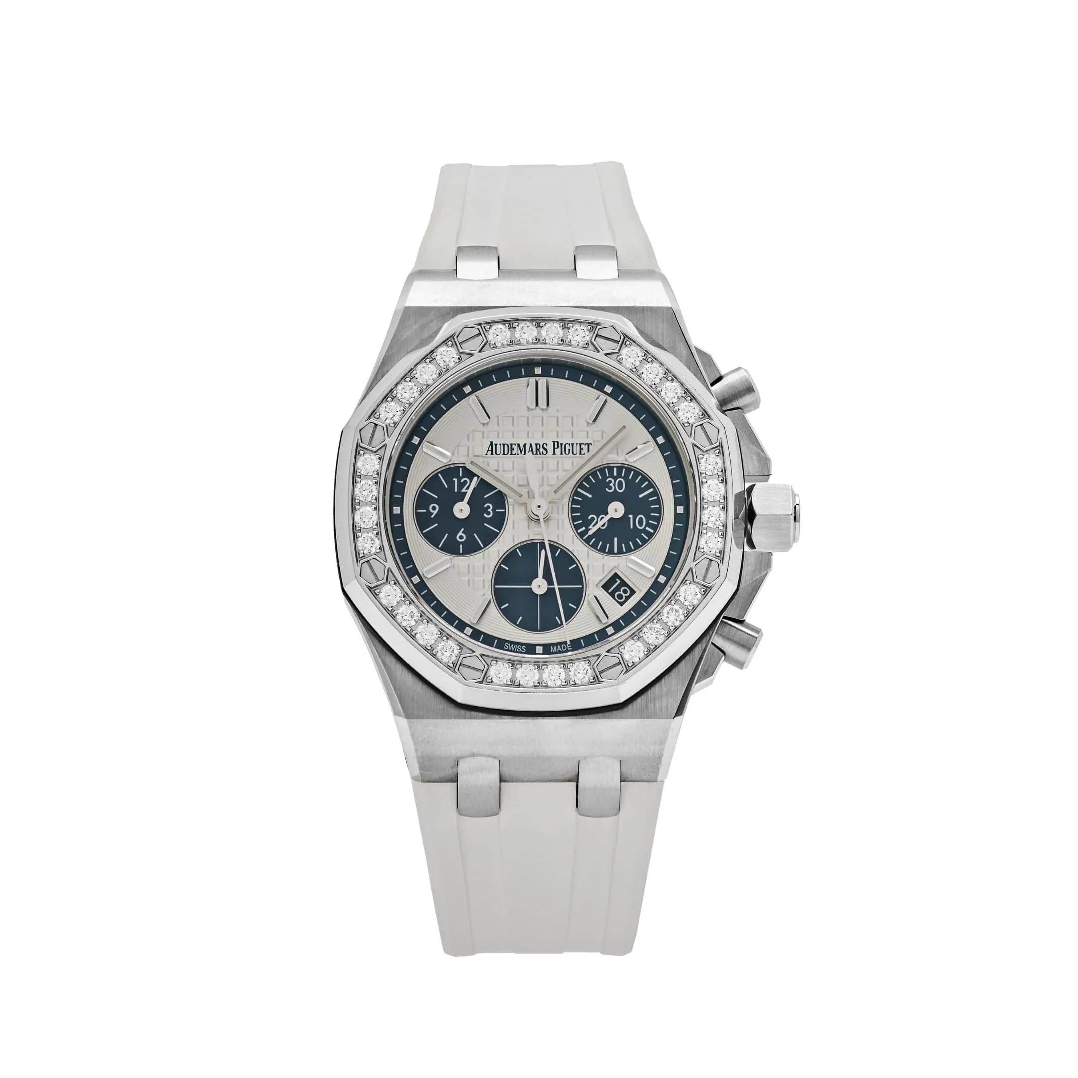 Audemars Piguet Royal Oak Offshore 26231ST.ZZ.D010CA.01.A Stainless Steel Silver Dial Diamond Bezel (2021)