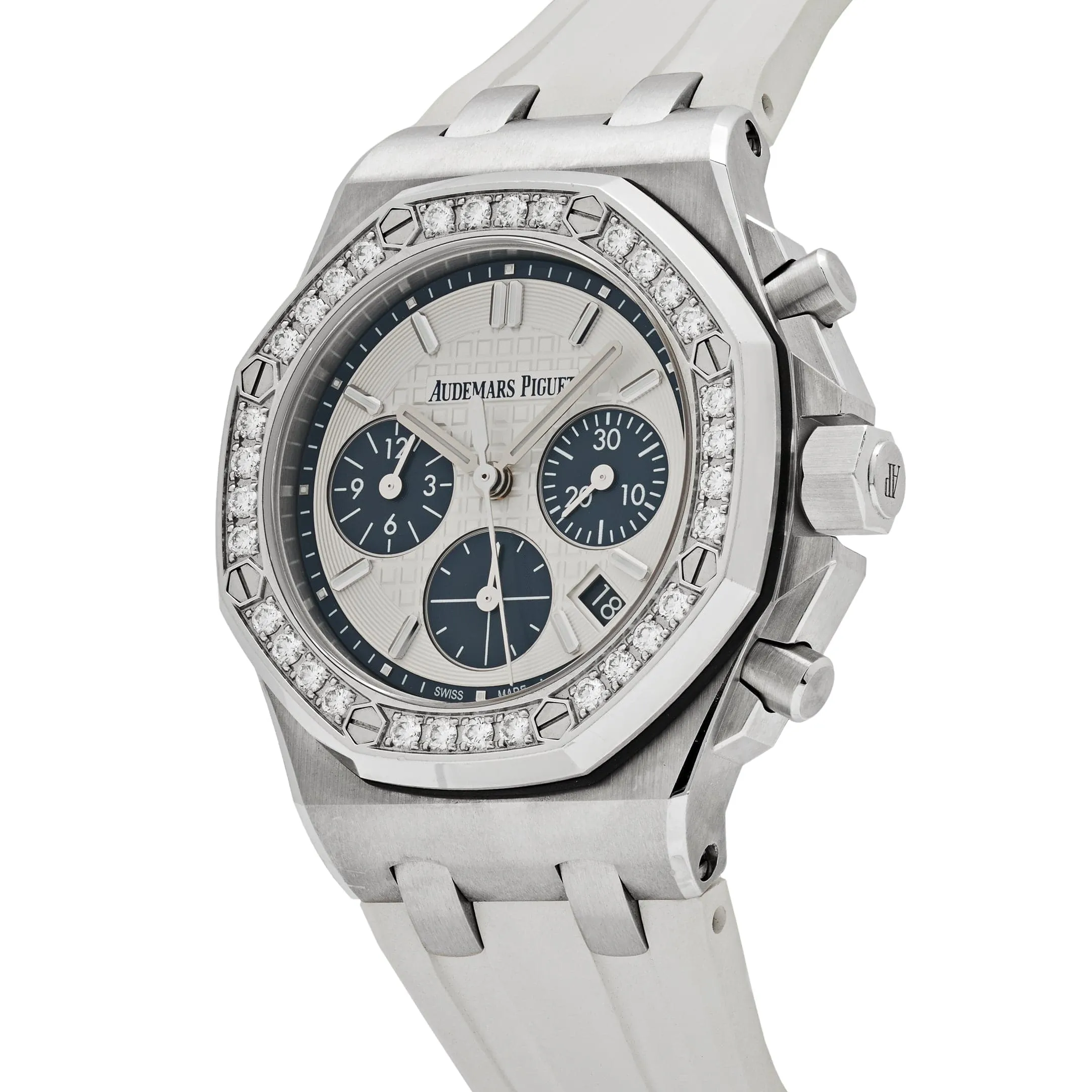 Audemars Piguet Royal Oak Offshore 26231ST.ZZ.D010CA.01.A Stainless Steel Silver Dial Diamond Bezel (2021)