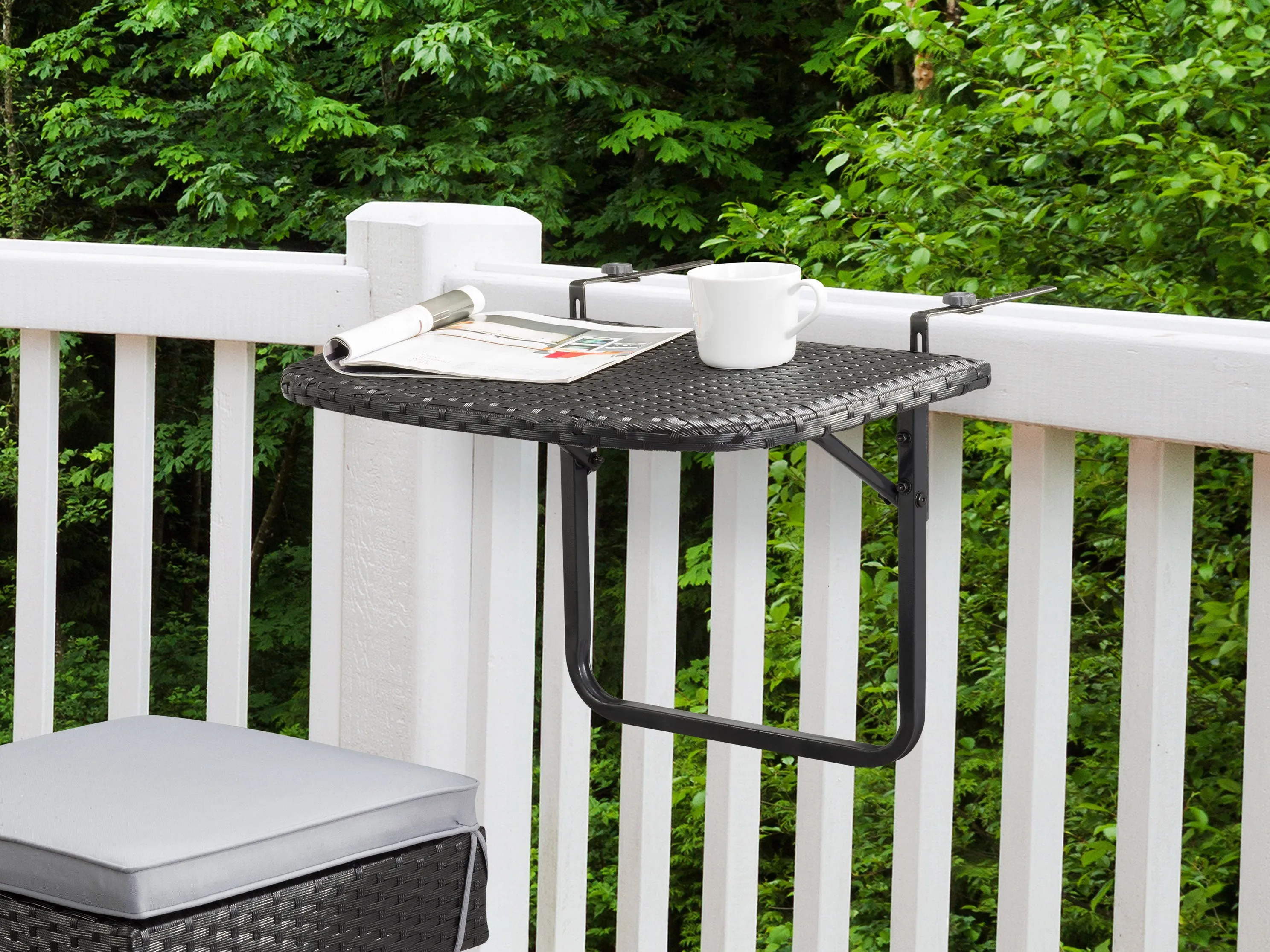 Balcony Railing Table