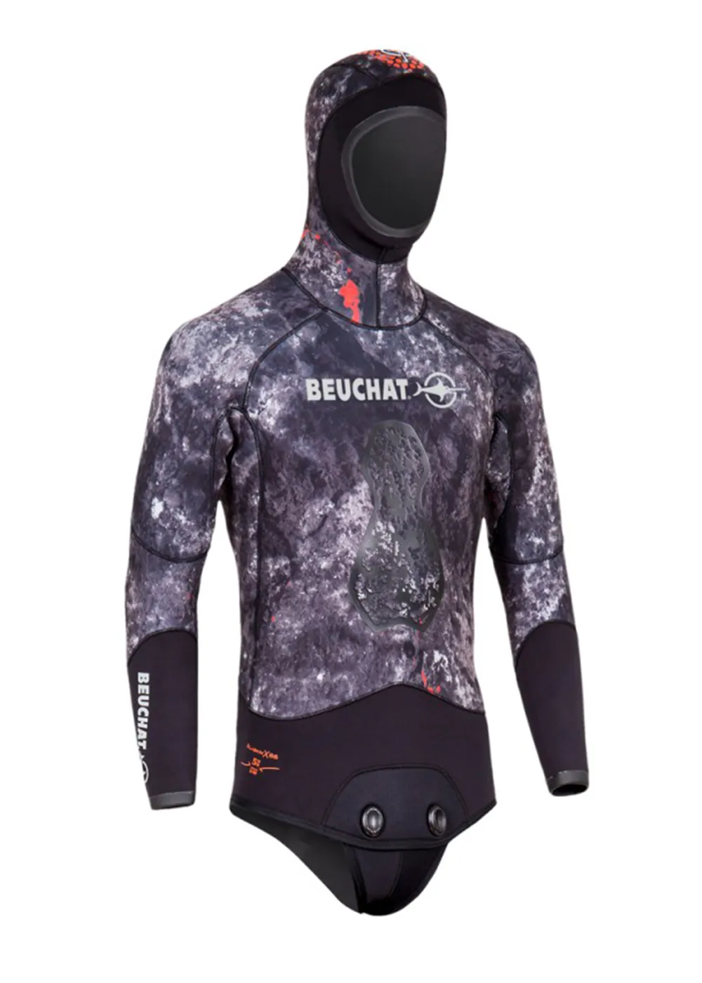 Beuchat Mens Trigoblack 5mm Open Cell Jacket