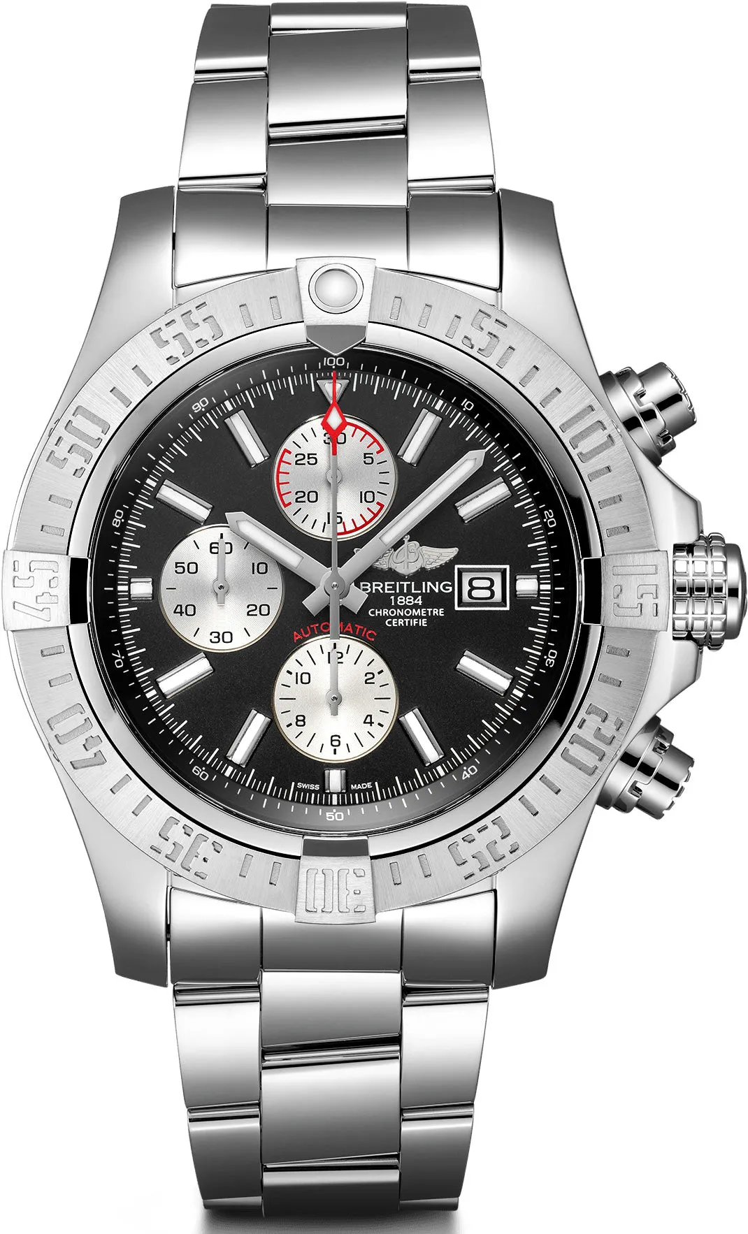 BRT Watch Super Avenger II Steel 48 Chronograph