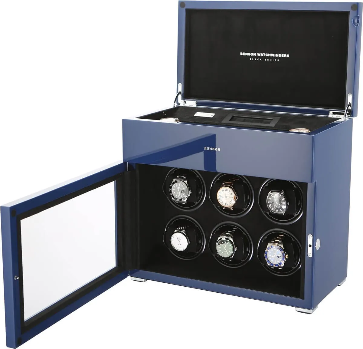 BSN Watch Winder Black Series 6.16.BL Blue