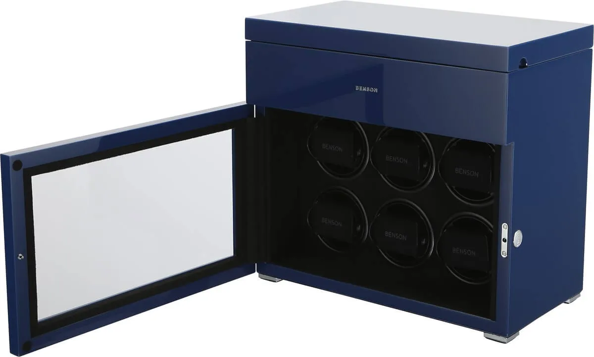 BSN Watch Winder Black Series 6.16.BL Blue