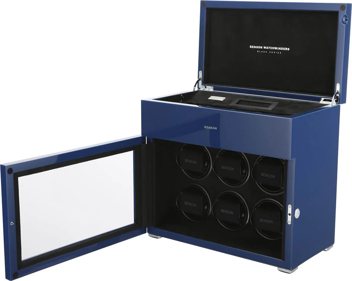 BSN Watch Winder Black Series 6.16.BL Blue