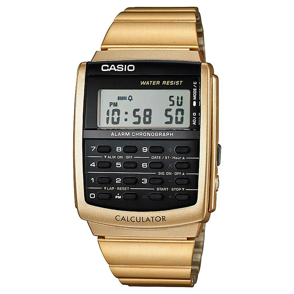 Casio Vintage Calculator Watch (CA506G-9A) / Gold