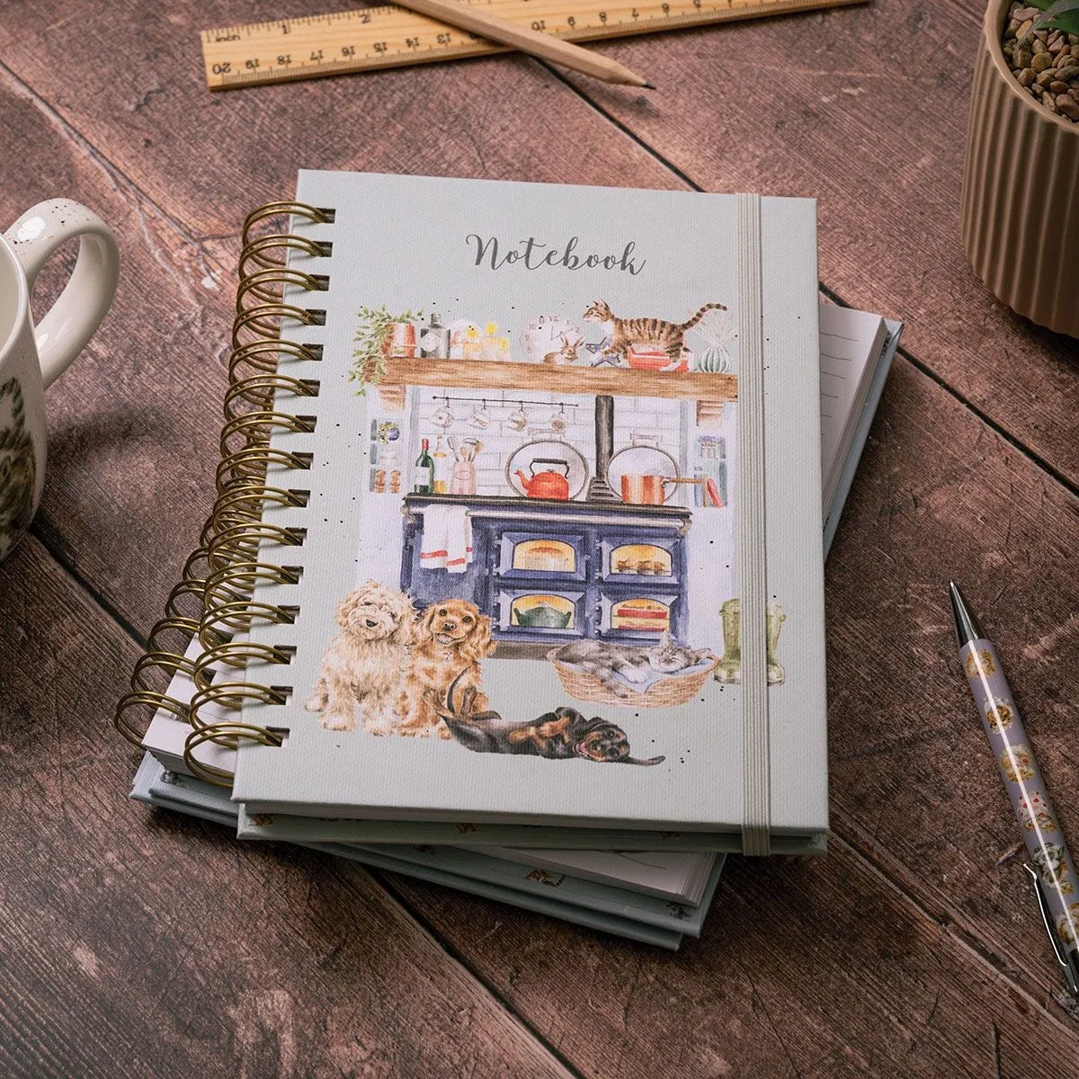 Country Kitchen Dog and Cat Notebook