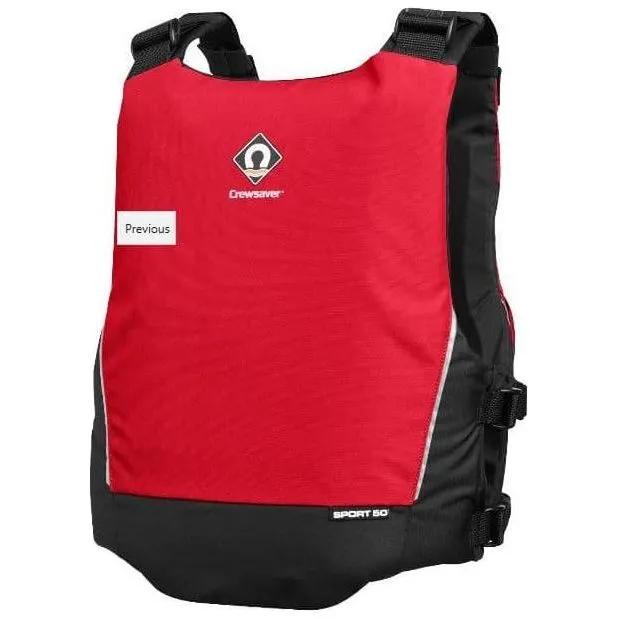 Crewsaver Sport Buoyancy Aid Red Multi Sport