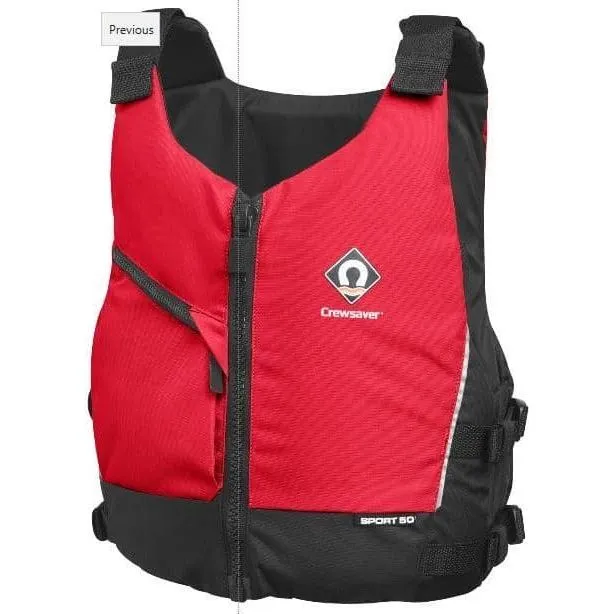 Crewsaver Sport Buoyancy Aid Red Multi Sport