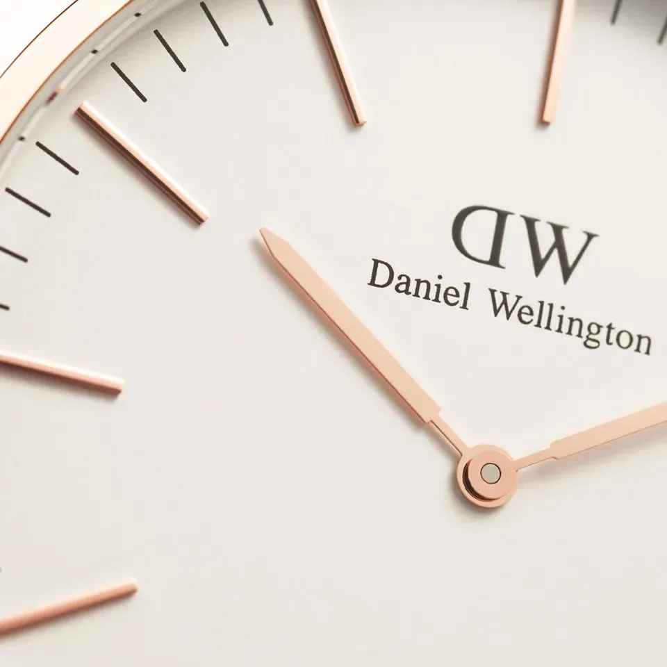 Daniel Wellington Watch Classic Roselyn White 4mm