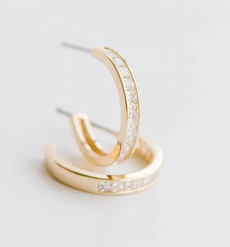 Everyday Essentials Hoop Earrings- Small