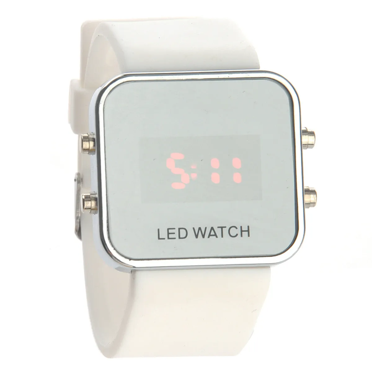 Fashion  Wrist Watch with Date & Silicone Band