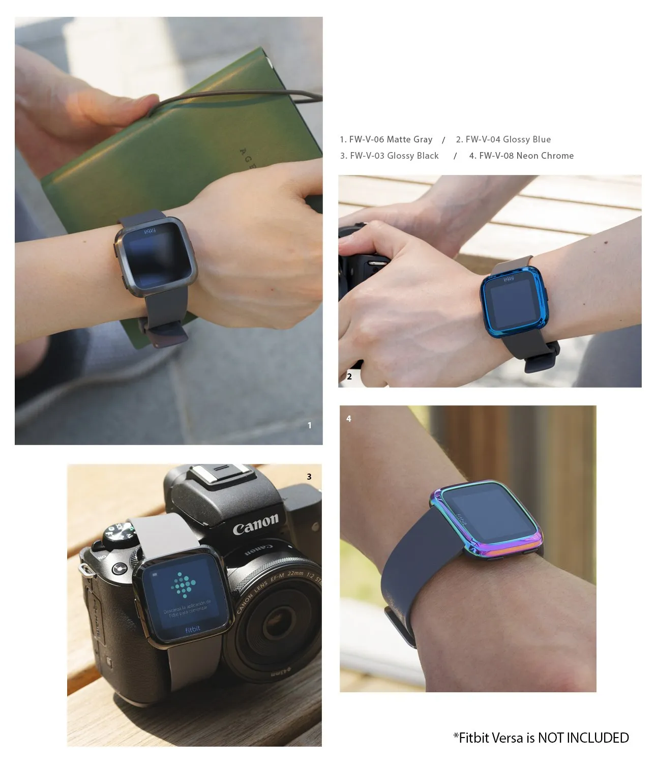 Fitbit Versa | Bezel Styling 01