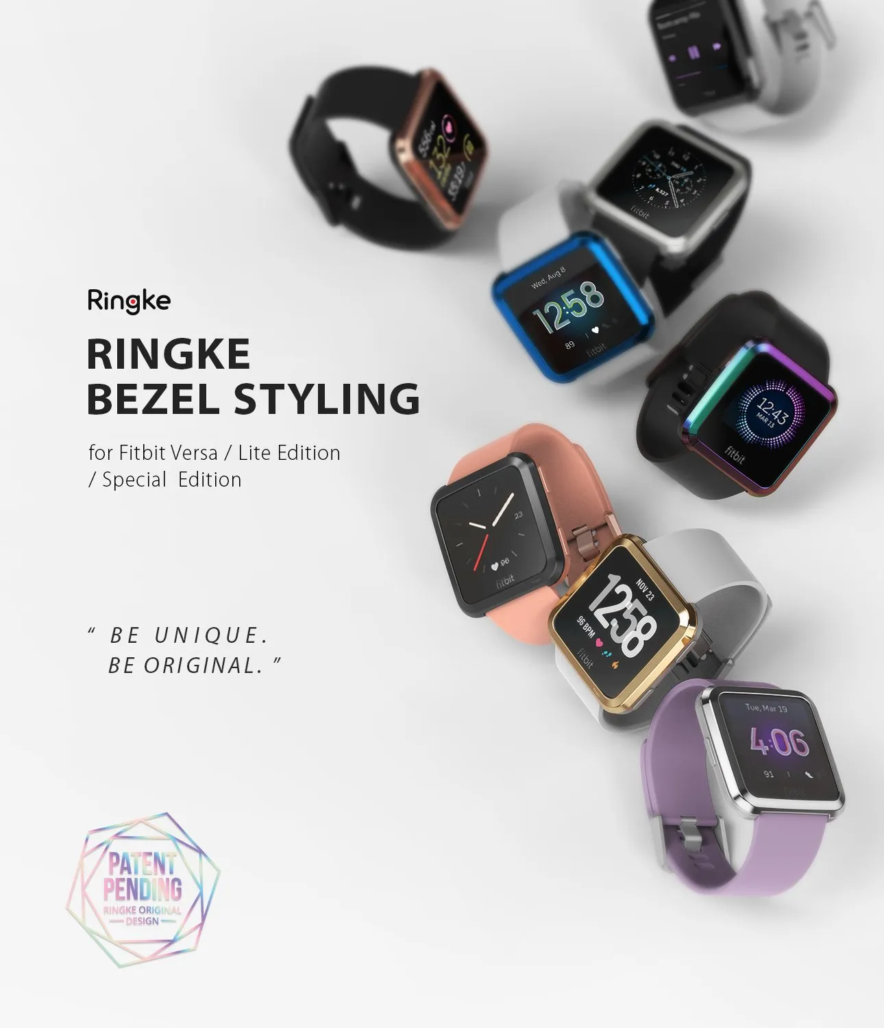 Fitbit Versa | Bezel Styling 01