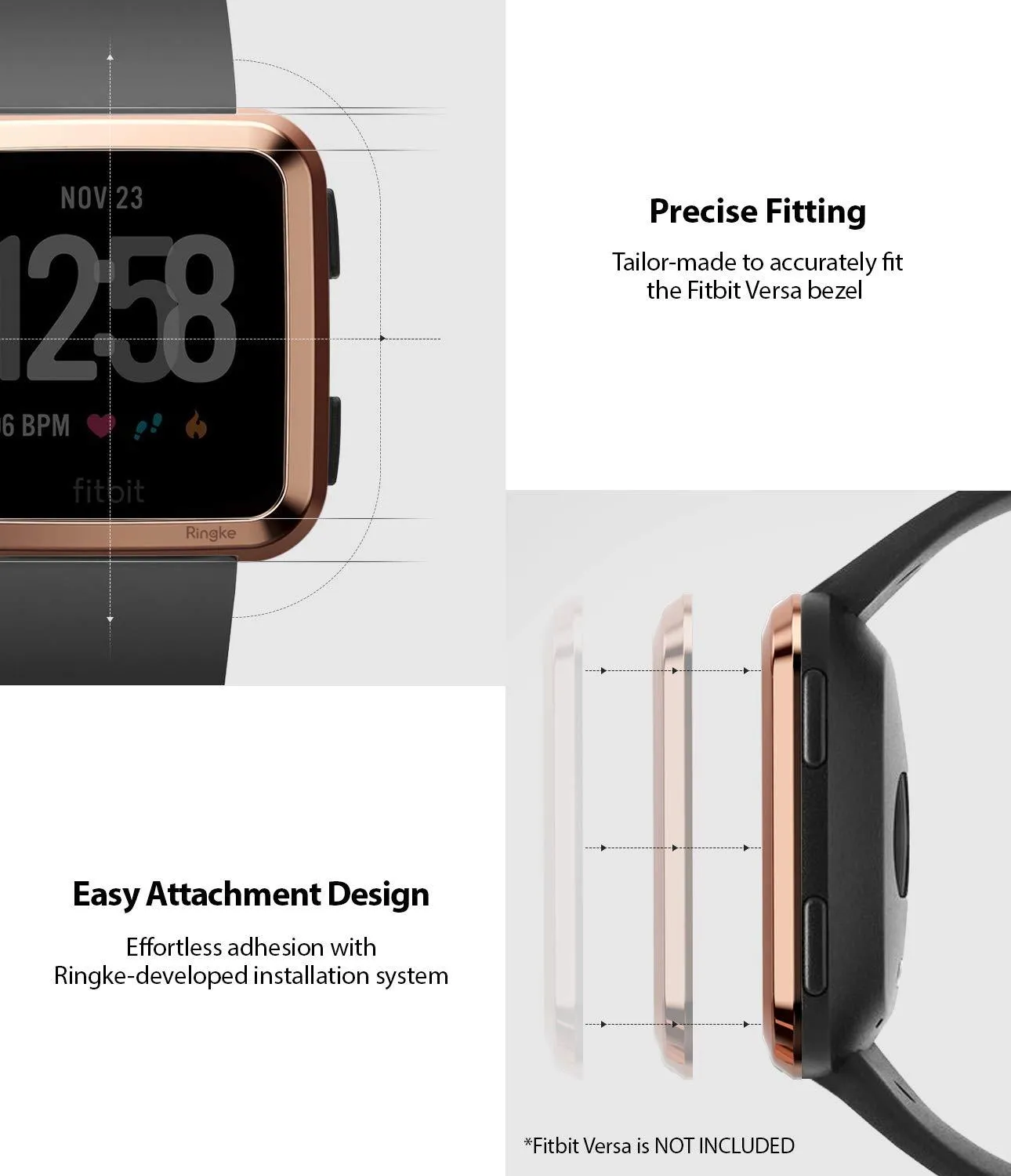 Fitbit Versa | Bezel Styling 02