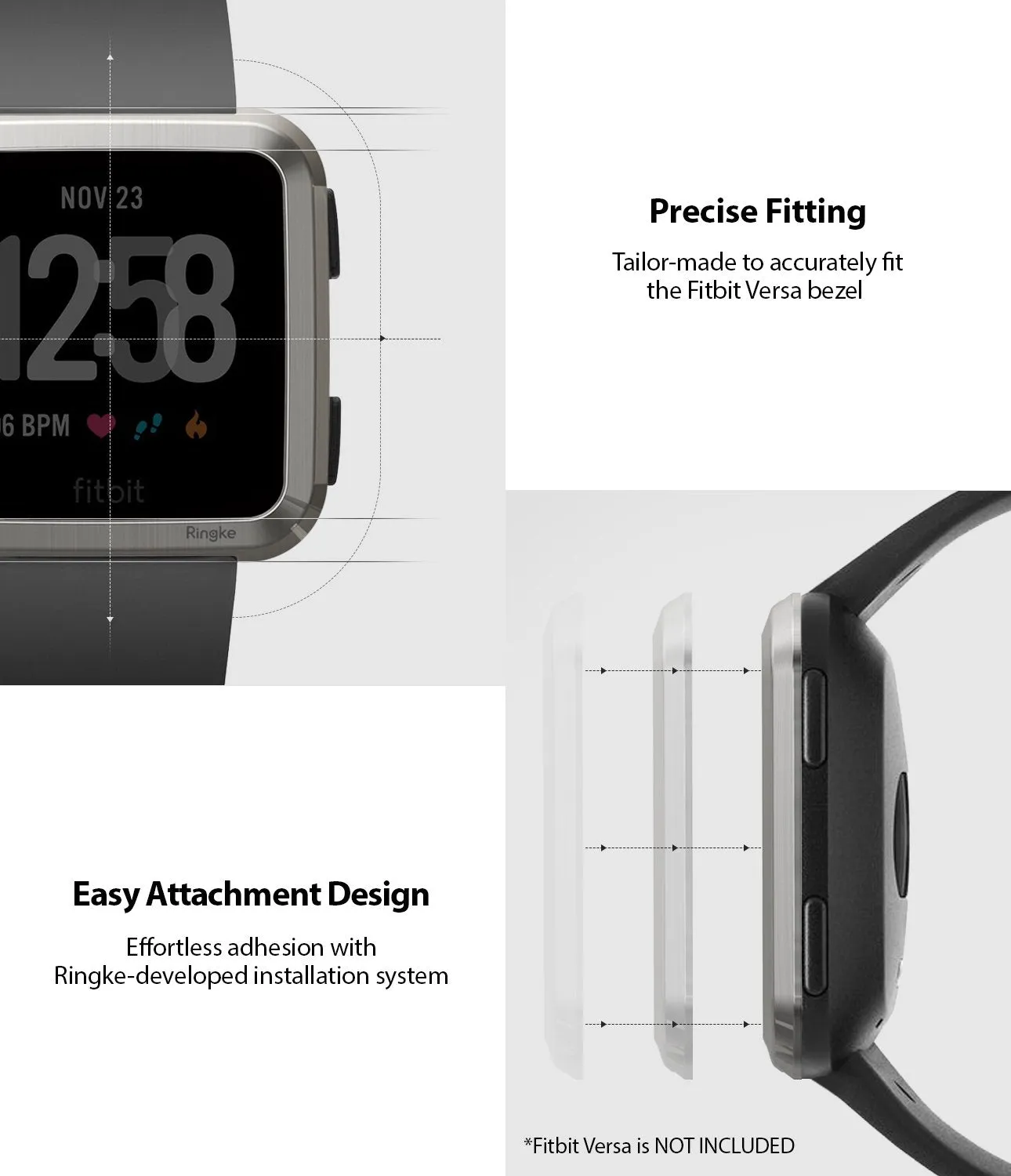 Fitbit Versa | Bezel Styling 09