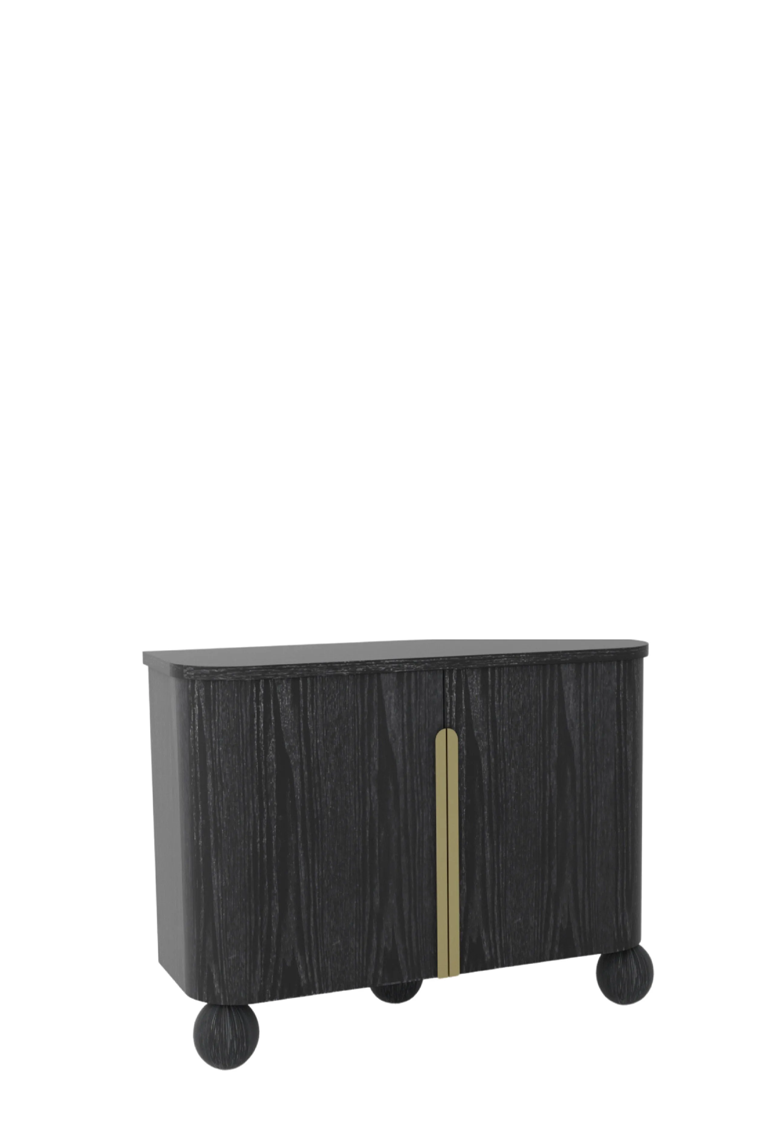 Flamm Accent Cabinet with Ball Feet