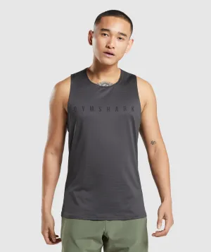 Gymshark Sport Stripe Tank - Onyx Grey