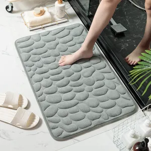 Home Decorative Pebble Embossed Non-Slip Mat, HG0027