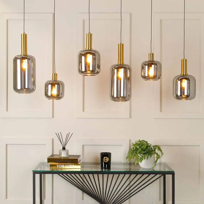 Louisiana 6 Light Pendant Light - Black