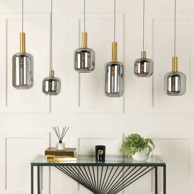 Louisiana 6 Light Pendant Light - Black