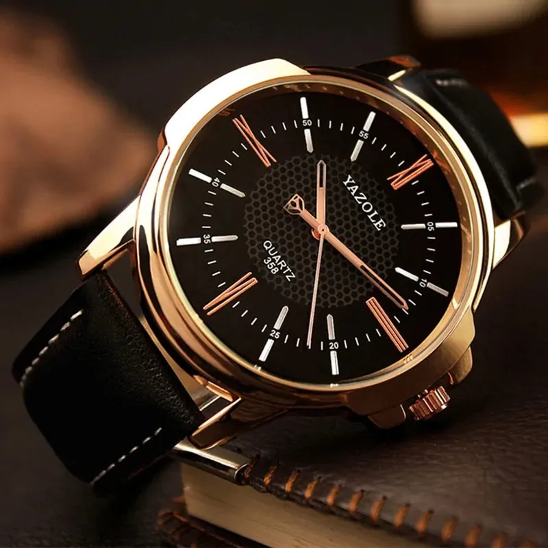 Luxurious Yazole Quartz Watch For Men