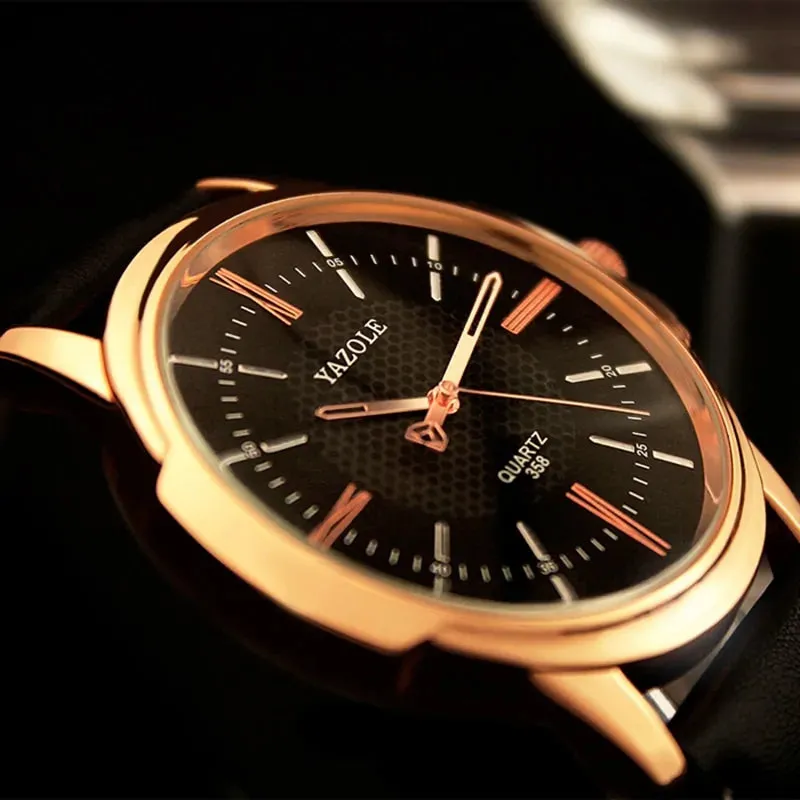 Luxurious Yazole Quartz Watch For Men