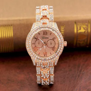 Metal Bracelet Quartz Wrist watch For Women