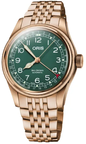 ORS Watch Big Crown Pointer Date Bronze Green