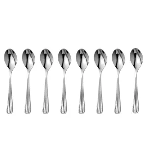 Palm Bright Coffee / Espresso Spoon, Set of 8