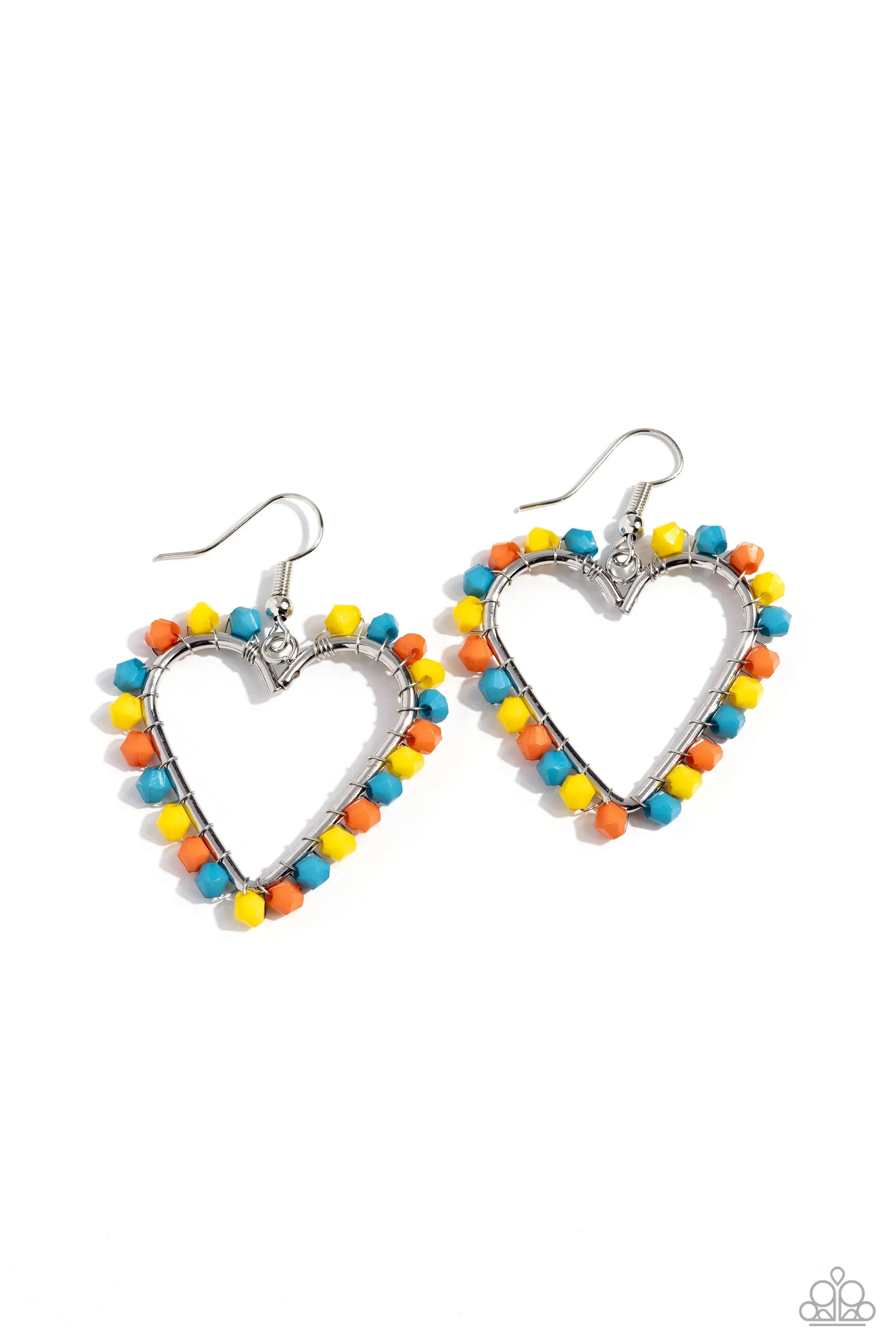 Paparazzi Fun-Loving Fashion Earrings Yellow