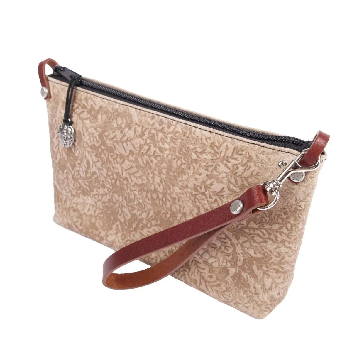 Paula Crossbody / Wristlet, Oak Leaves Adventure