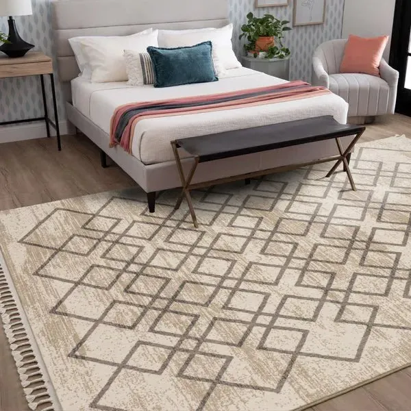 Rendition 92422 10038 Nova Oyster Rug