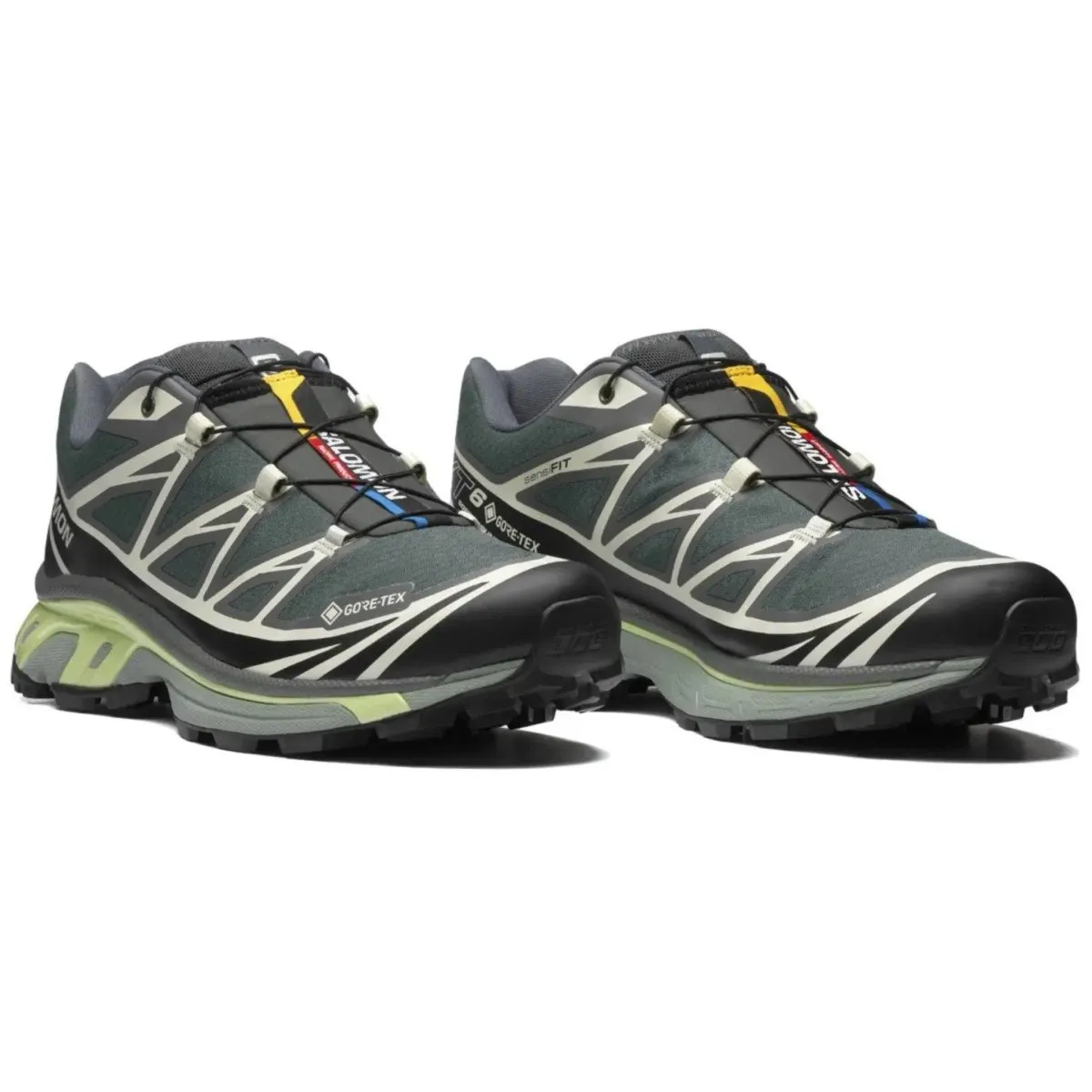 Salomon Men's XT-6 Gore-Tex Urban Chic/Black/Lime Cream