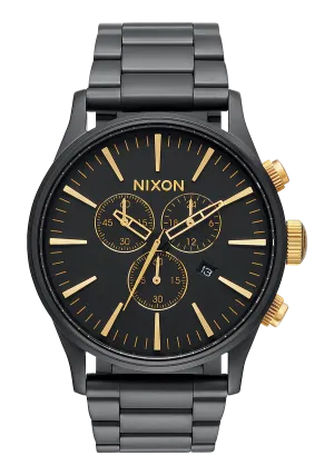 Sentry Chrono - Matte Black / Gold