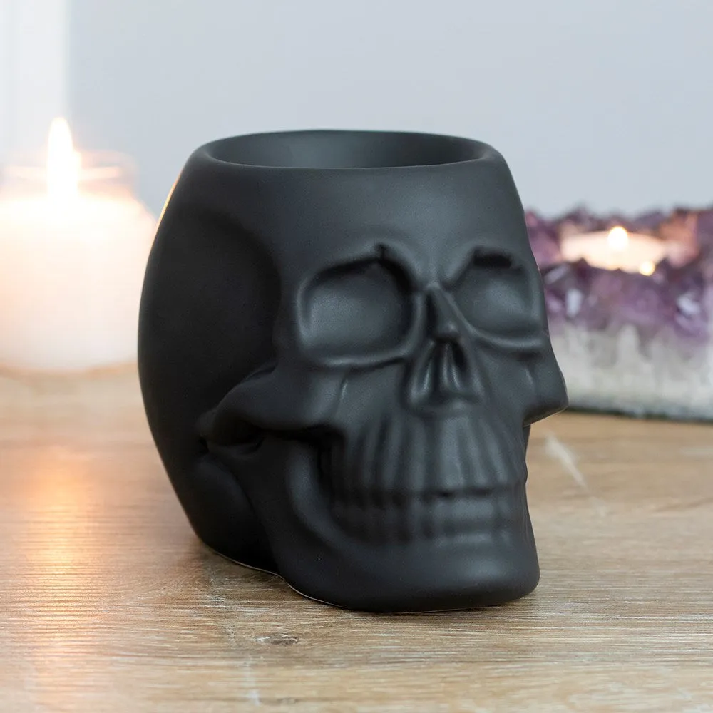 Skull Wax Burner-Off Black