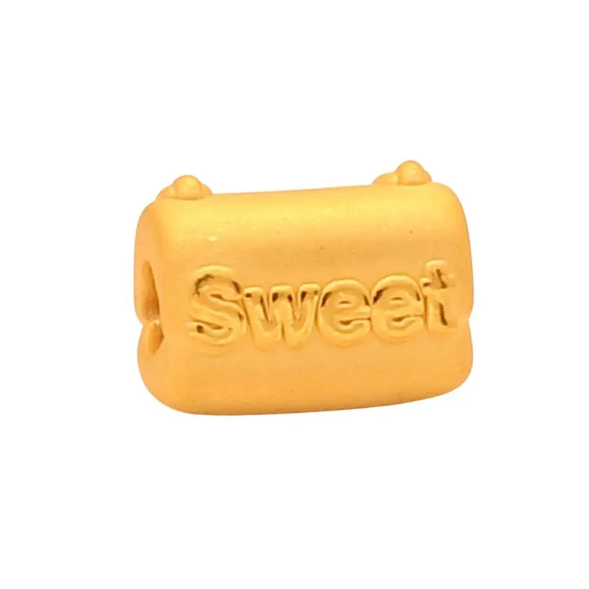 TAKA Jewellery 999 Pure Gold Charm Bag Sweet