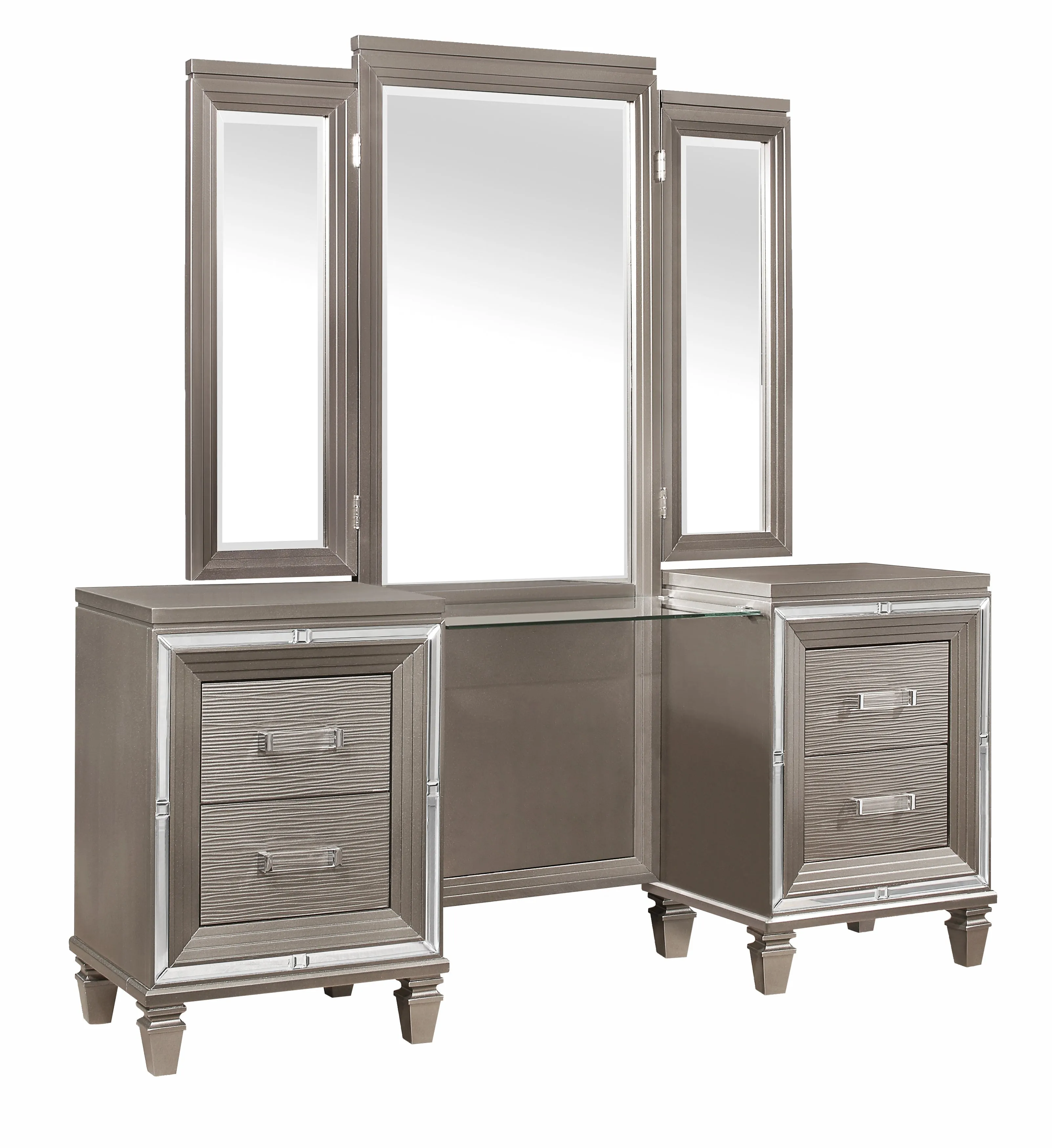 Tamsin Silver-Grey Storage Bedroom Collection