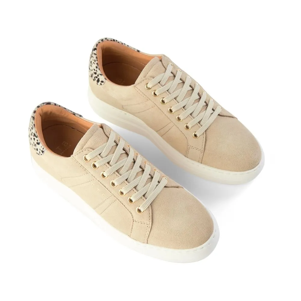 Vinca Suede Sneakers - SAND