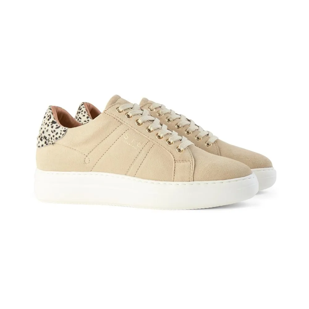 Vinca Suede Sneakers - SAND