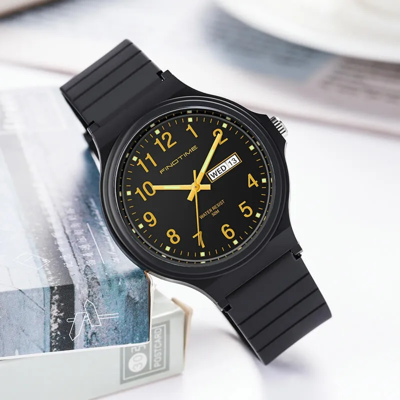 Women's Sport Watch Waterproof Analogue Watches Sport Simple Minimalist Casual Wrist Watch Luminous Ladies Wristwatch Calendar