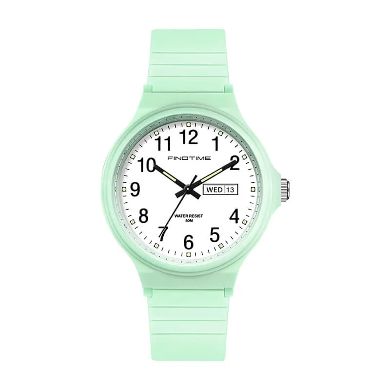 Women's Sport Watch Waterproof Analogue Watches Sport Simple Minimalist Casual Wrist Watch Luminous Ladies Wristwatch Calendar