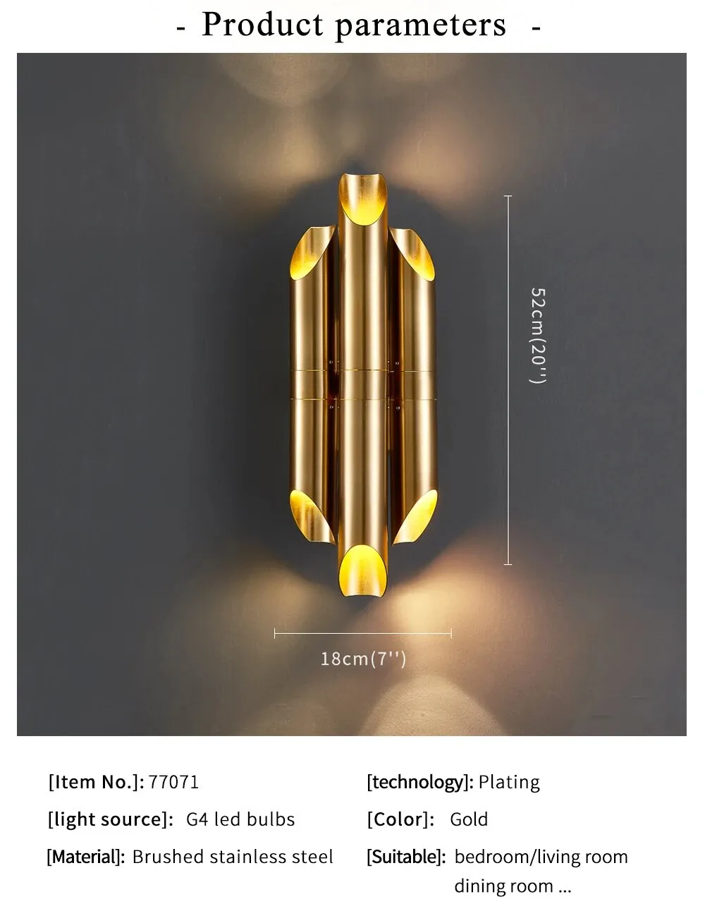 YLK Bambe New modern wall sconces